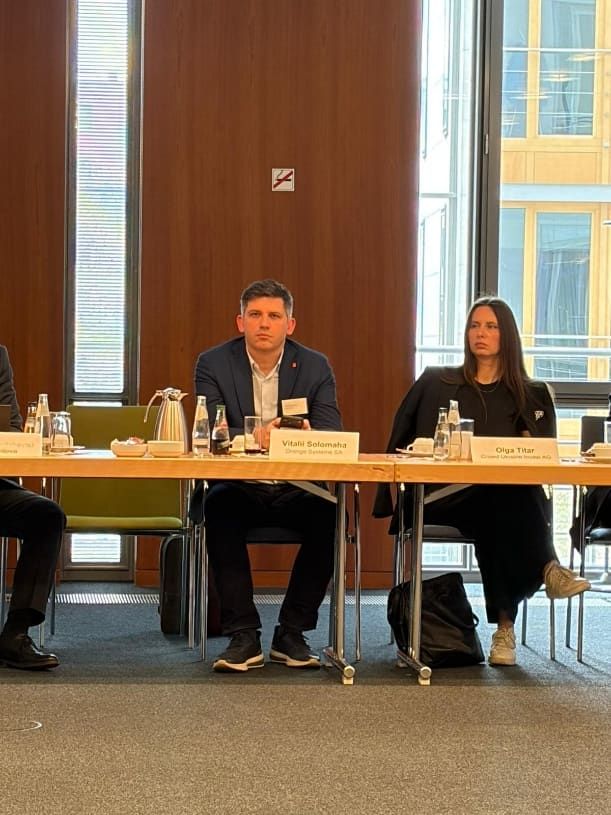 Orange Systems representative during panel discussion
