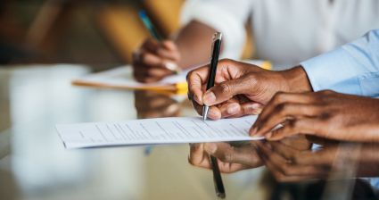 Orange Systems success story: signing document